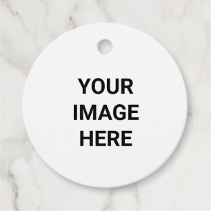 SIMPLE MINIMAL TEXT STYLE circular GIFT TAGS