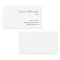 Simple Minimalist Basic Black White Professional 