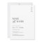  Simple Minimalist Black and White Script Wedding