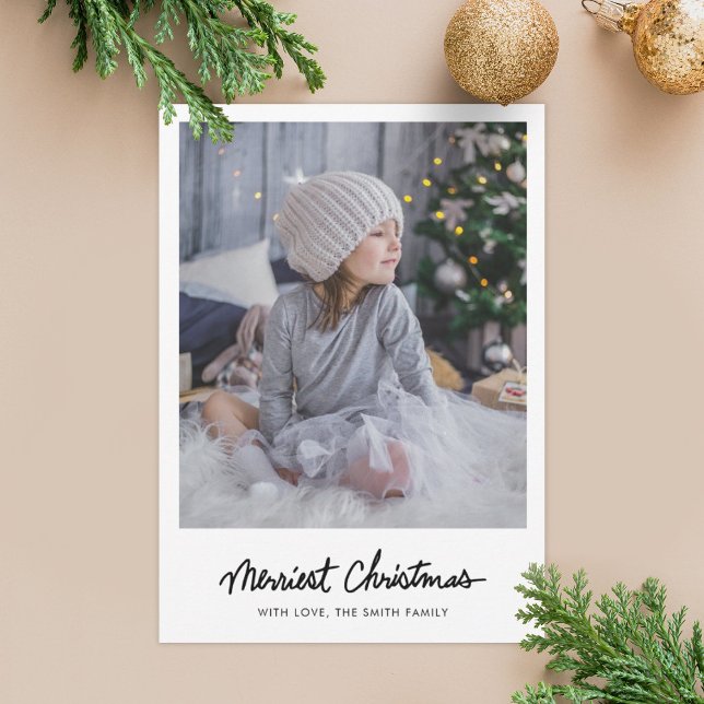 Simple Minimalist Christmas Holiday card (Creator Uploaded)