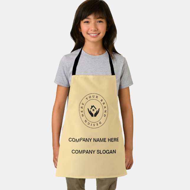 Simple Minimalist Custom Business Logo | Name Apron (Insitu)