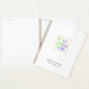 Simple Minimalist Custom Logo & Text Promotional Planner