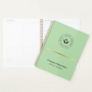 Simple Minimalist Custom Logo & Text Promotional Planner