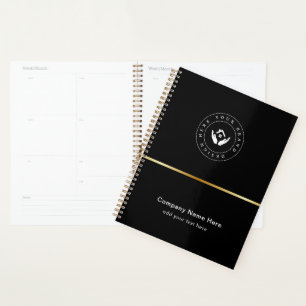 Simple Minimalist Custom Logo & Text Promotional Planner
