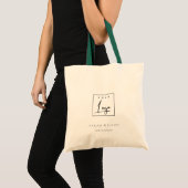 Simple Minimalist Custom Promotional Business Logo Tote Bag (Front (Product))