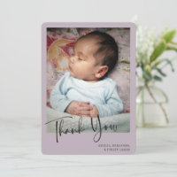 Simple Minimalist Dusty Lavender Newborn Photo
