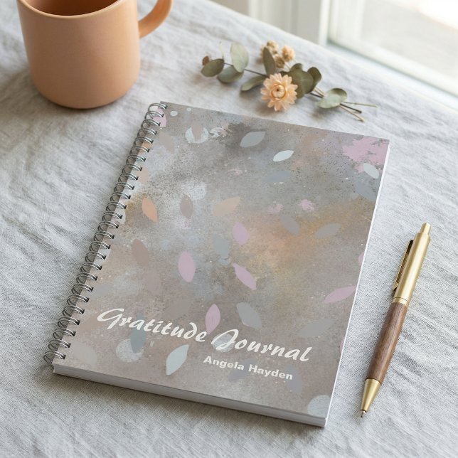 Simple minimalist elegant  chic boho trendy spiral notebook (Creator Uploaded)