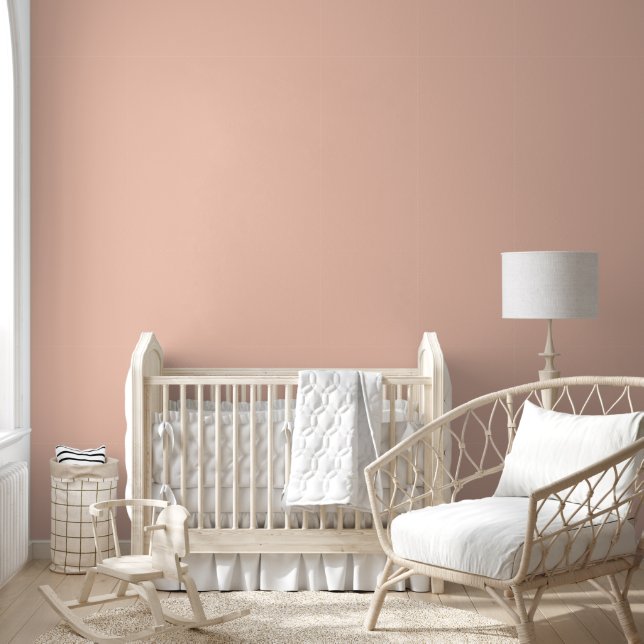 Simple Minimalist Elegant Plain Scallop Seashell Wallpaper (Kids)