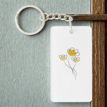 Simple Minimalist Flower Designed Girls