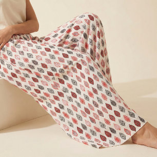 Simple Minimalist Leaves Pattern Fabric
