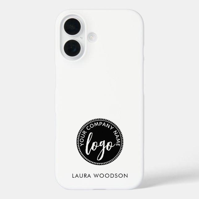 Simple Minimalist Logo Name  Case-Mate iPhone Case (Back)