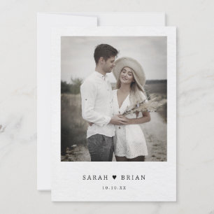 Simple Minimalist Modern Eucalyptus Olive Wedding Save The Date
