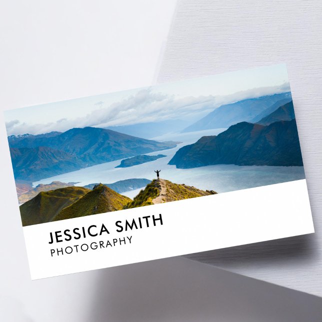 Simple Minimalist Modern Photography Business Card (Creator Uploaded)
