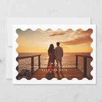 Simple MINIMALIST Modern Wave Border | Photo