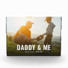 Simple Minimalist Photo Daddy and Me Custom
