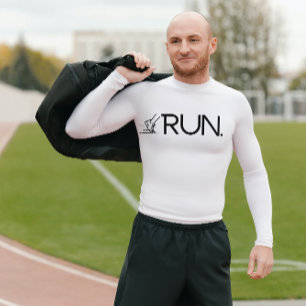 Simple Minimalist Run Script Running Motivation Sweatshirt