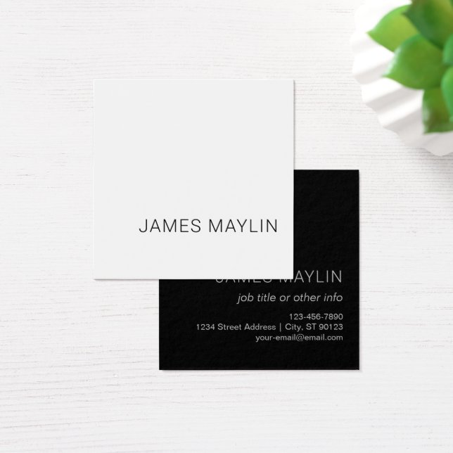 Simple Minimalistic Editable Name or other Text (Desk)