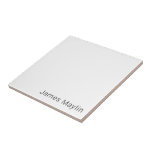 Simple Minimalistic Editable Name or other Text Tile<br><div class="desc">Modern looking customisable text,  edit as you like!</div>