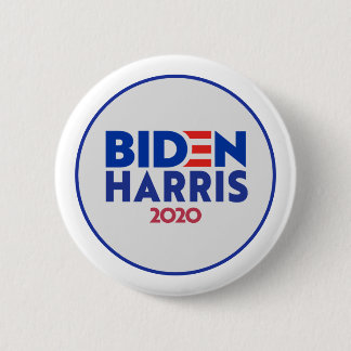 Simple Minimalistic Joe Biden Kamala Harris 2020 6 Cm Round Badge