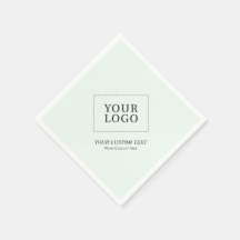 Simple Mint Custom Business Logo Promotional