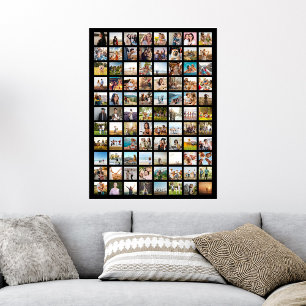 Simple Modern 88 Photo Collage Poster
