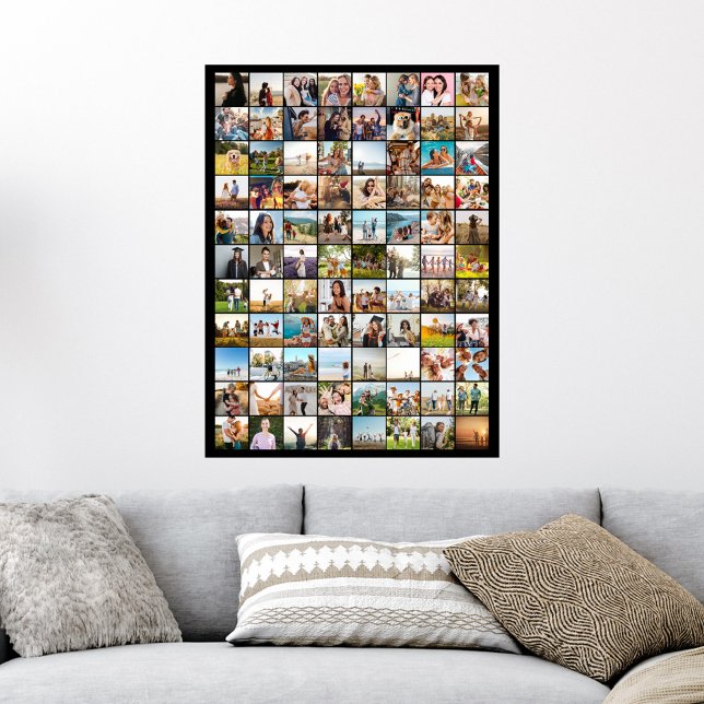 Simple Modern 88 Photo Collage Poster (Creator Uploaded)