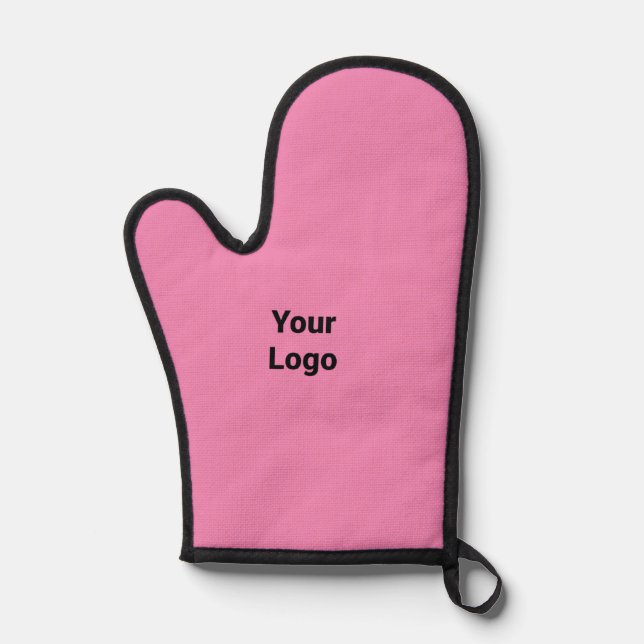 SIMPLE MODERN ADD YOUR LOGO CUSTOM BROWNIE OVEN MITT (Front)