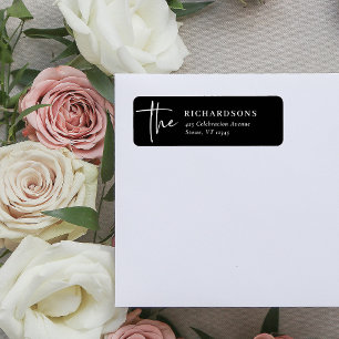 Simple Modern and Minimalist Black