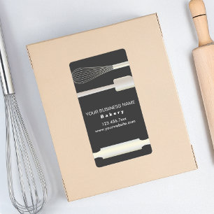Simple Modern Bakery Food Packaging Labels