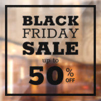 Simple Modern Black Friday Sale