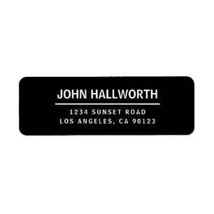 Simple Modern Black & White