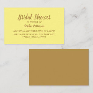 Simple & Modern, Bridal Shower Invitation