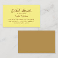 Simple & Modern, Bridal Shower Ticket Invitation