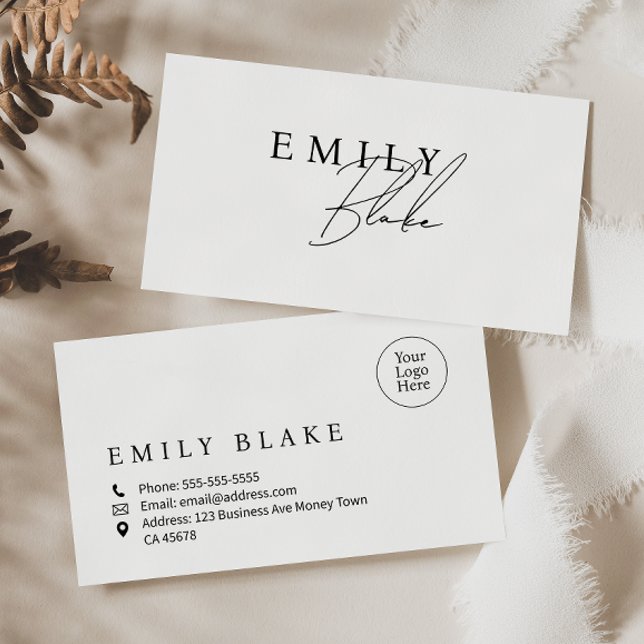 Simple Modern Business Card (Creator Uploaded)