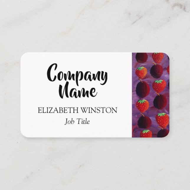 Simple Modern Business Card (Front)
