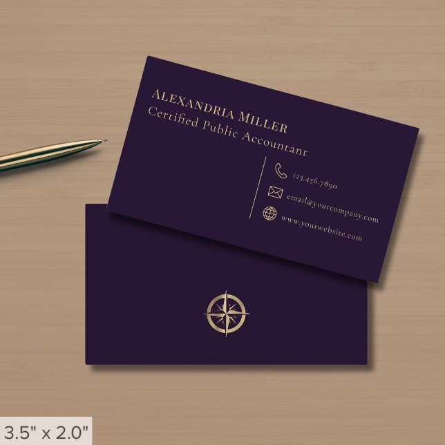 Simple Modern Business Cards for Accountants (Creator Uploaded)