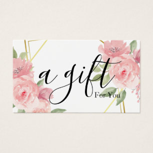 Simple & Modern Business Gift Certificate