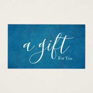 Simple & Modern Business Gift Certificate