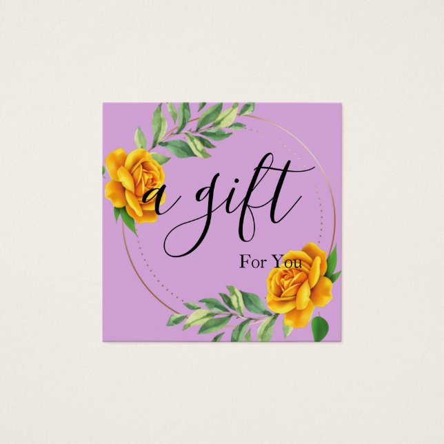 Simple & Modern Business Gift Certificate (Front)