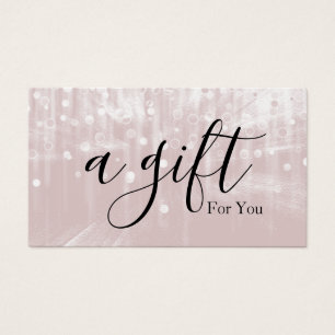 Simple & Modern Business Gift Certificate
