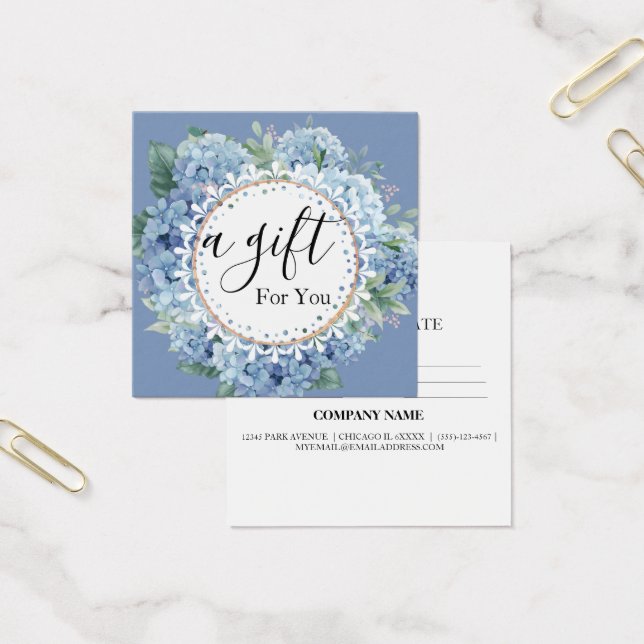 Simple & Modern Business Gift Certificate (Office)