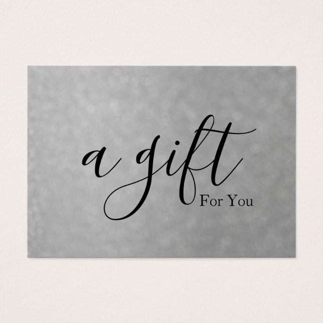 Simple & Modern Business Gift Certificate (Front)