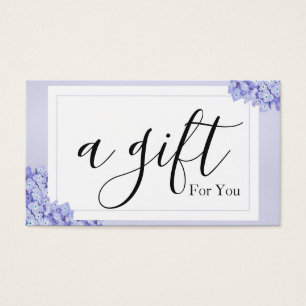 Simple & Modern Business Gift Certificate