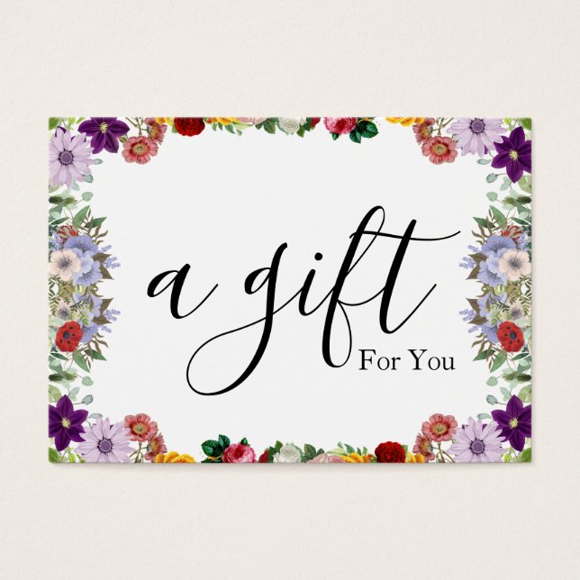 Simple & Modern Business Gift Certificate (Front)
