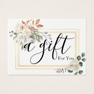 Simple & Modern Business Gift Certificate