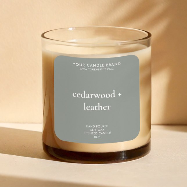 Simple Modern Candle Product Label (Creator Uploaded)