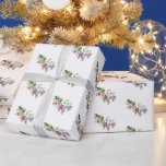 Simple Modern Christmas Botanicals Holiday Wrapping Paper<br><div class="desc">Simple Modern Christmas Botanicals Holiday Wrapping Paper</div>
