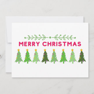 Simple Modern Christmas Card