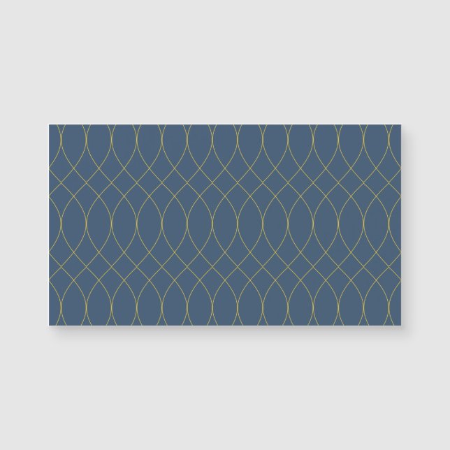Simple, modern, cool, trendy curvy, wavy lines (Front)