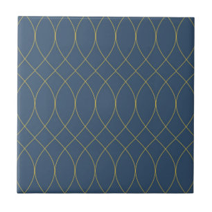 Simple, modern, cool, trendy curvy, wavy lines tile